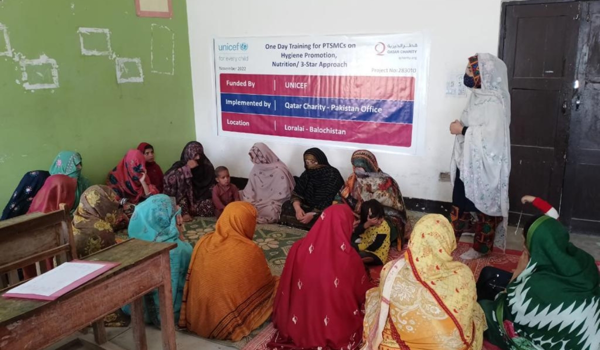 Qatar Charity Implements Drinking Water Project for Afghan Refugees in Pakistan